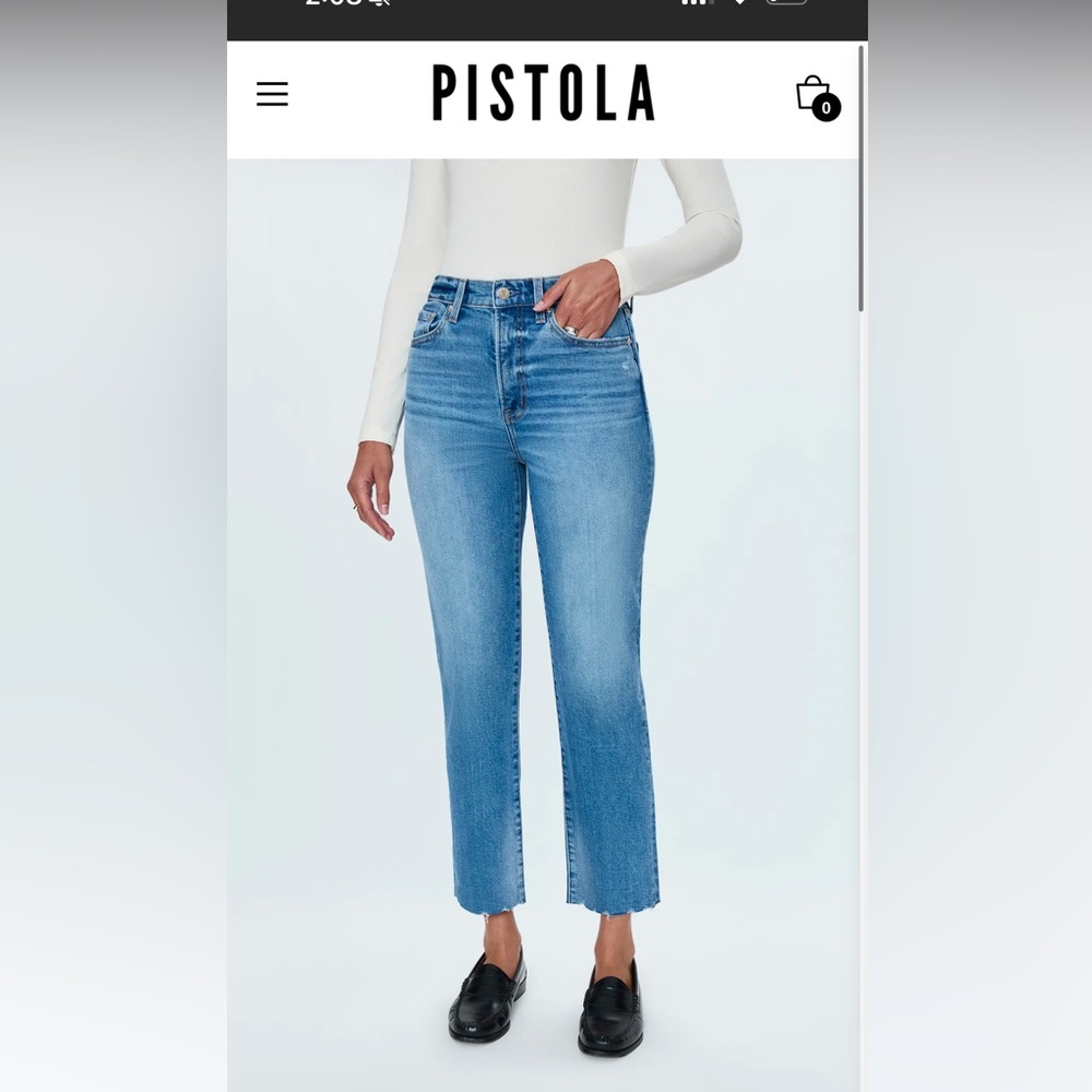 CHARLIE HIGH RISE STRAIGHT JEAN - RHYTHM VINTAGE
Pistola